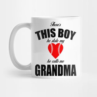 there's this boy he stole my heart he calls me GRANDMA Mug